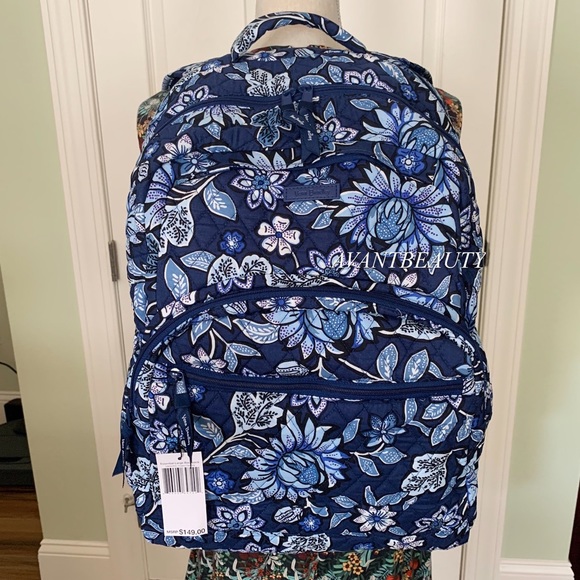 Tropics tapestry Vera Bradley backpack lunch lunch - Picture 6 of 8